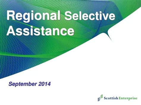 Regional Selective Assistance