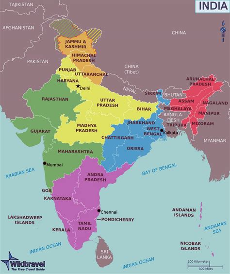 Regions Of India