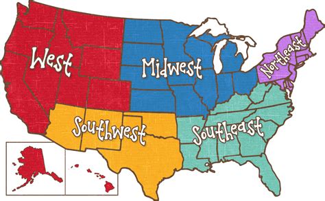 Regions Of The United States Mdash Printable Worksheet Regions Of The United States Worksheet - Regions Of The United States Worksheet