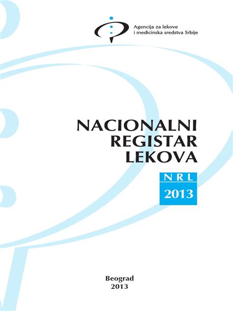Registar Lekova 2013