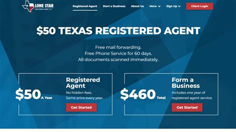 registered agent texas