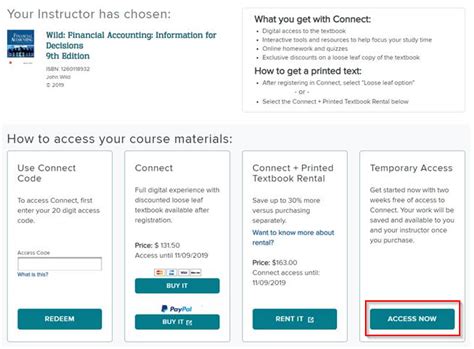 registration codes for mcgraw hill connect