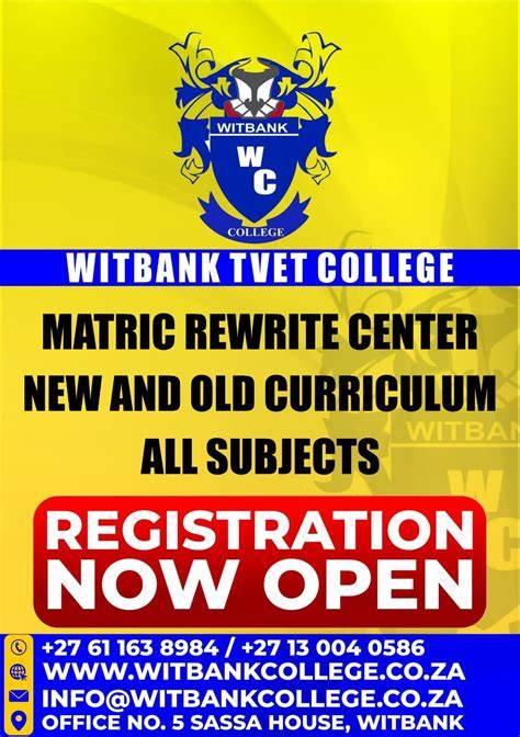 registration for fet at witbank
