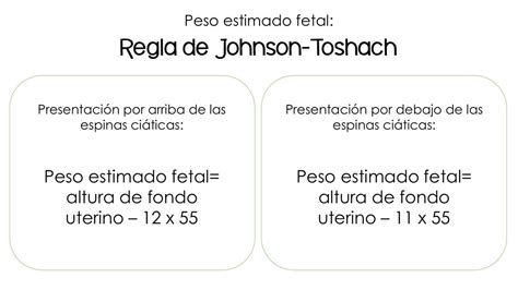 regla de johnson y toshach pdf