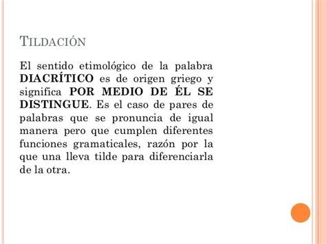 Regla De Tildación