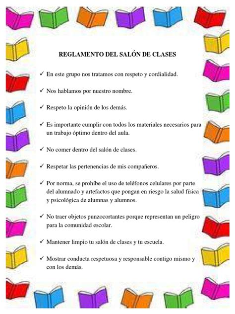 Reglamento De Clases