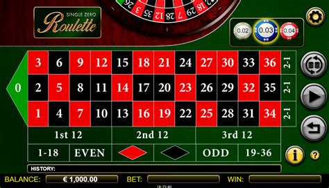 regle roulette casino zero jjuo france