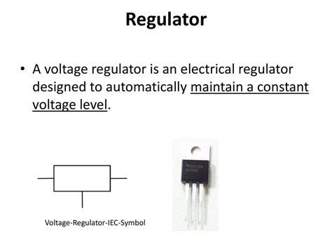 regulator meaning
