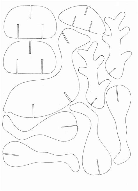 reindeer patterns printable to size this pattern in your printer