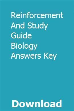 Read Online Reinforcement And Study Guide Biology Answers Chapter 11 Dna Genes 