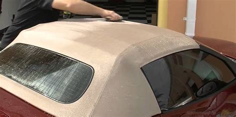 reinigen cabrioletkap