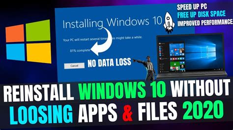 reinstalling windows 10 apps