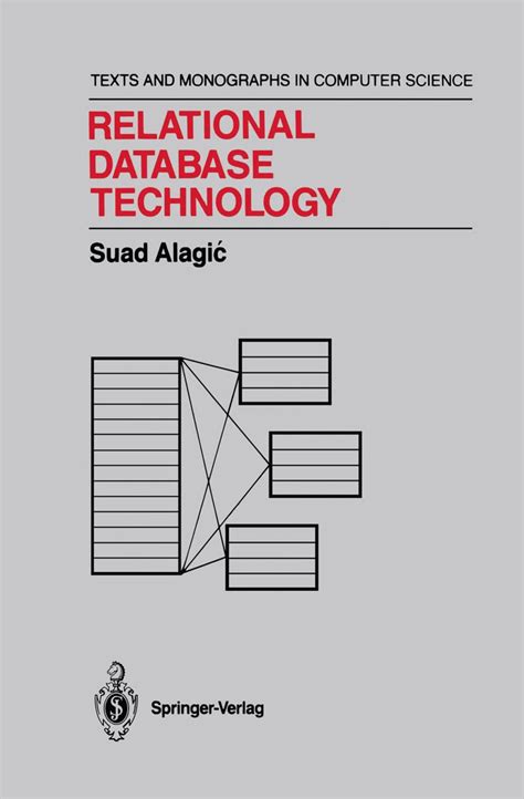 Read Relational Database Technology Monographs In 