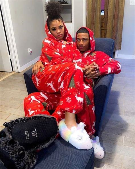 relationship goals black couple christmas pajamas women