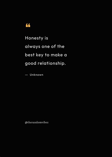 Relationship Honesty Quotes
