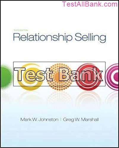 Full Download Relationship Selling 3Rd Edition 