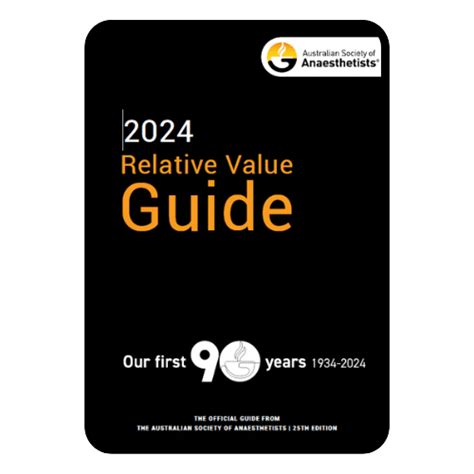 Full Download Relative Value Guide For Anesthesia 