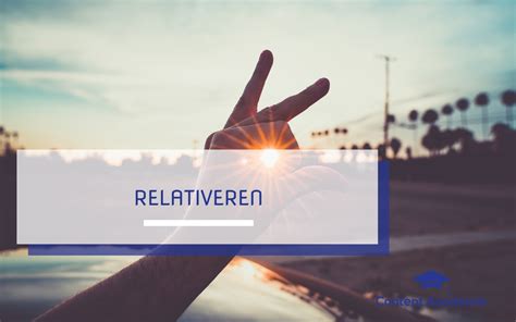 relativeren