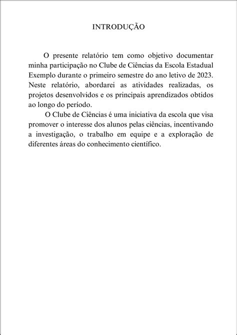 Relatorio Exemplo Simples