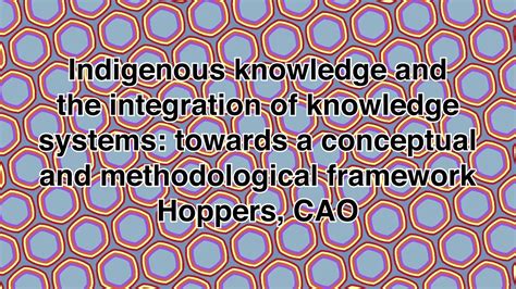 Relevance Of Indigenous Knowledge Integration In Life Sciences Teaching Of Life Science - Teaching Of Life Science