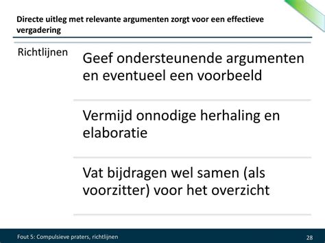 relevante argumenten