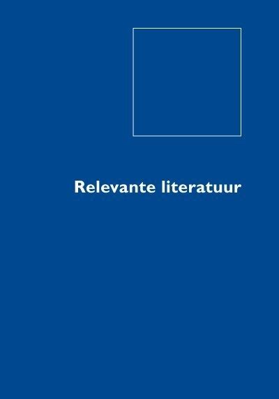 relevante literatuur