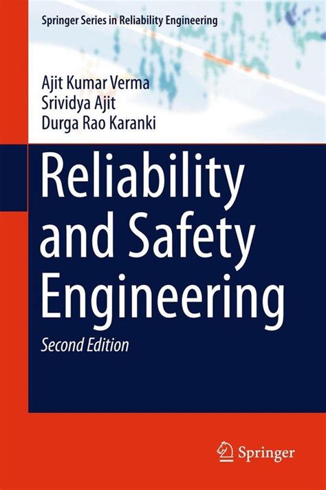 reliability and safety engineering by ajit kumar verma