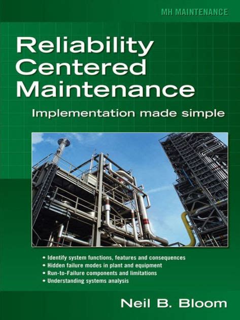 reliability centered maintenance neil bloom pdf