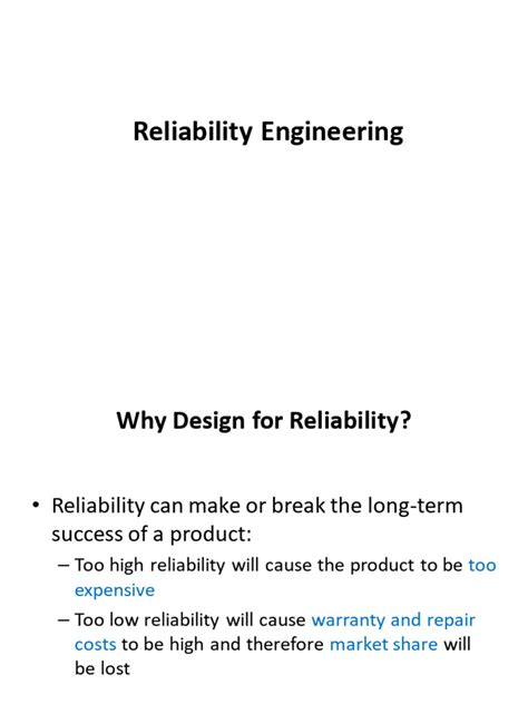 Reliability Engineering By Balaguruswamy Pdf