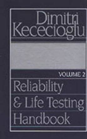 Read Reliability And Life Testing Handbook Volume 2 2002 