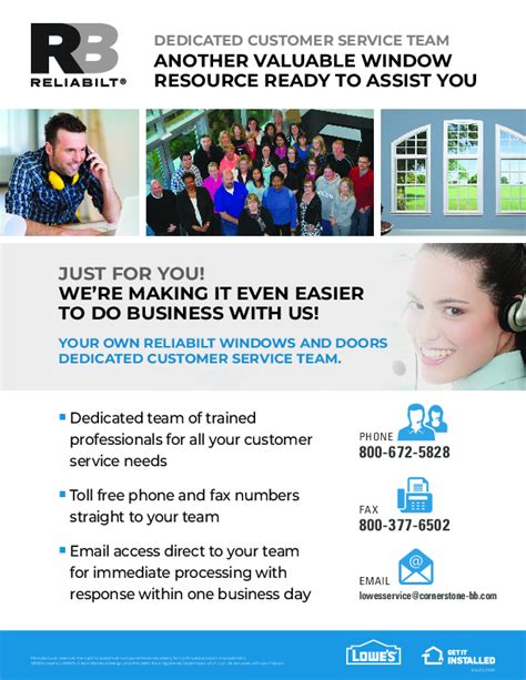 Reliabilt Customer Service