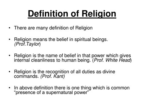 religion meaning