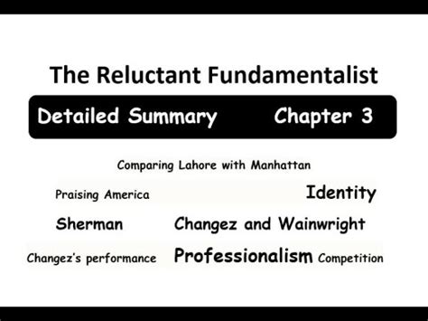 Download Reluctant Fundamentalist Chapter Summaries 