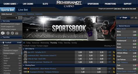 rembrandt casino sport ujhe belgium