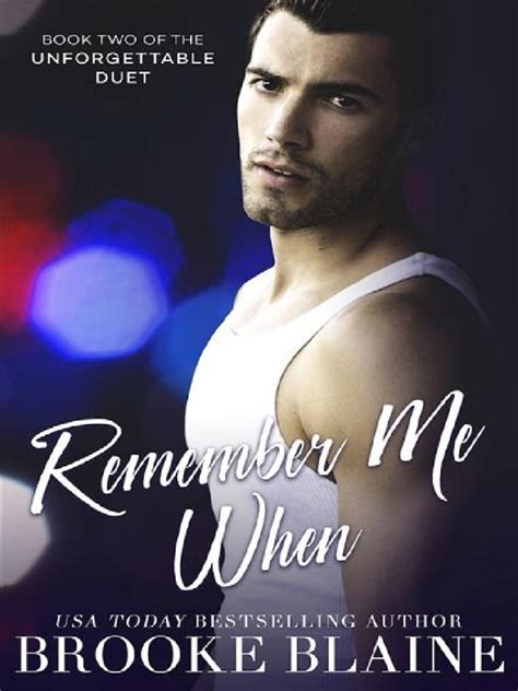 Remember Me When The Unforgettable Duet Book 2