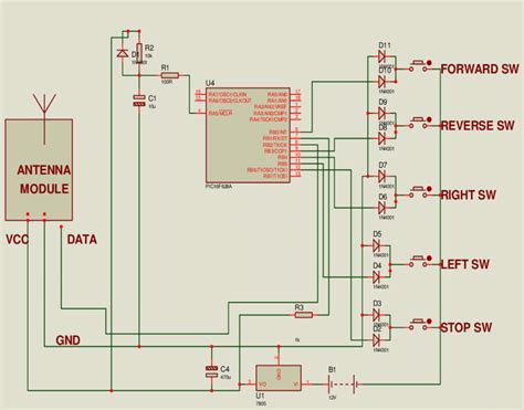 remote control diagram for toy car