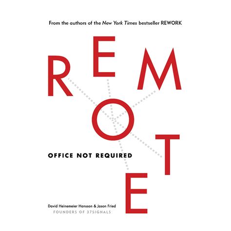 Remote Office Not Required Audio David Heinemeier Hansson