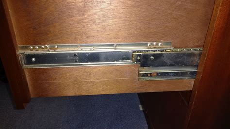 removal How to remove drawer on old Accuride rails Home Improvement