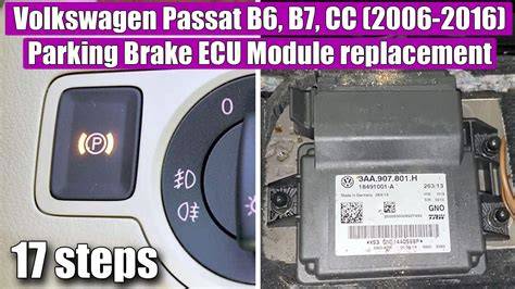 removal parking switch for vw passat b5