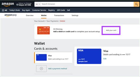 Remove Card From Amazon