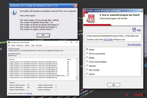 Remove Sality From
