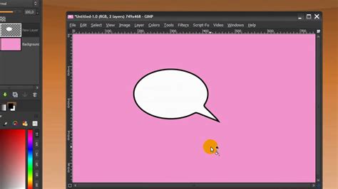 Remove Speech Bubbles Gimp