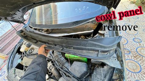 removing prius cowl panel
