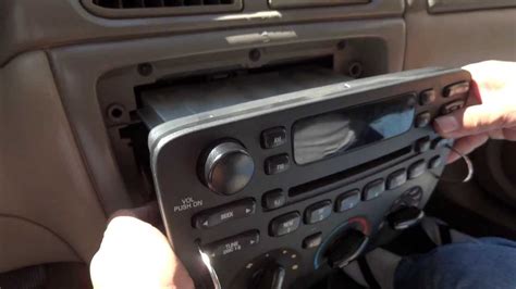 removing sterio and cd player 97 mustang