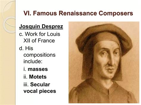 renaissance composers and their compositions geometry