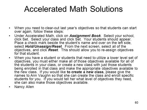 Renaissance Place Accelerated Math Answer Key