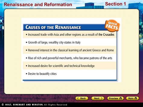 Full Download Renaissance And Reformation Section 1 Quiz Answers 