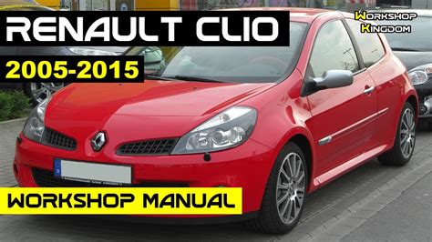 renault clio iii phase service manual