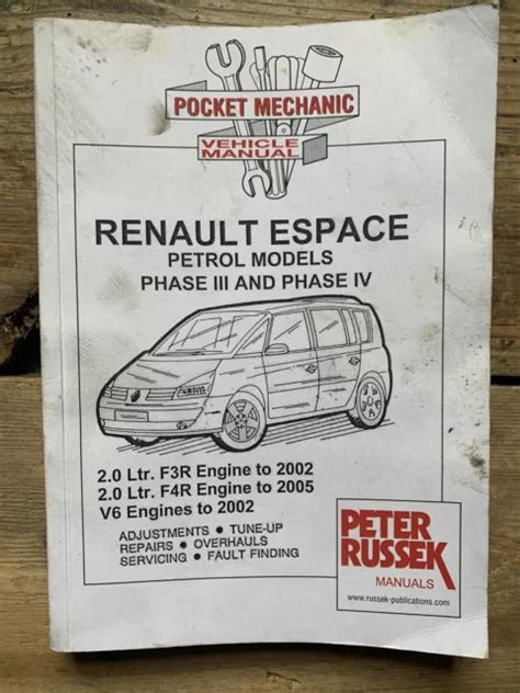 renault espace mk3 manual