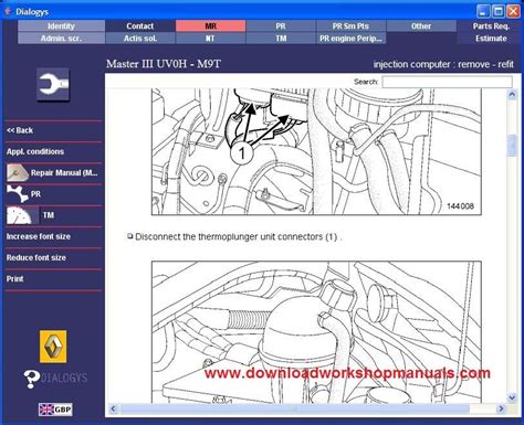 Renault Master Cooling System Workshop Manual